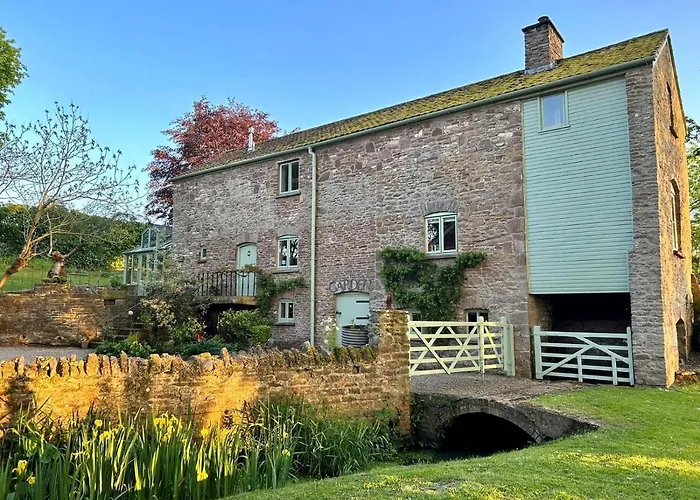 Beautiful Old Water Mill In Rural Herefordshire
