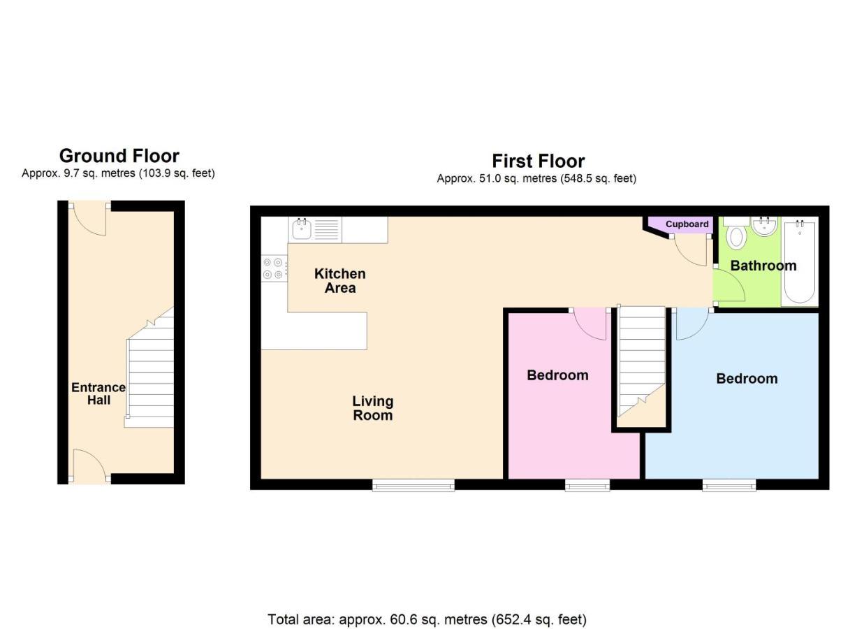 - Mayflower Coach House, Modern 2 Bedroom With Parking, Located South Of City, Suitable For Small Family, Couple Or Contractors - Sleeps Up To 5 Guests - Hosted By Rentmyhouse Apartment
