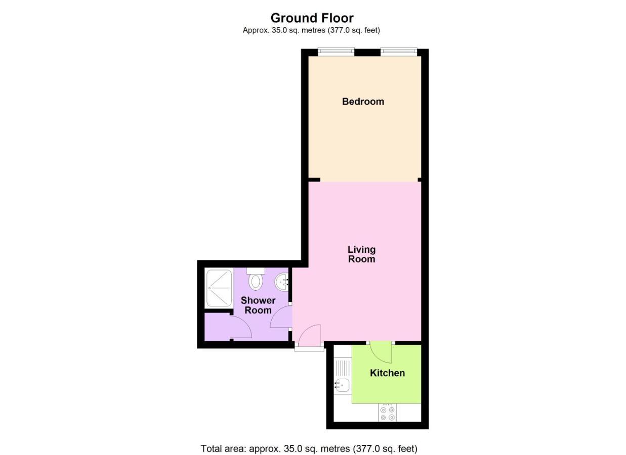 Apartment Hereford City - Victory Apartment - Modern Studio In Vibrant Popular Area Of Hereford - Hosted By Rentmyhouse Hereford