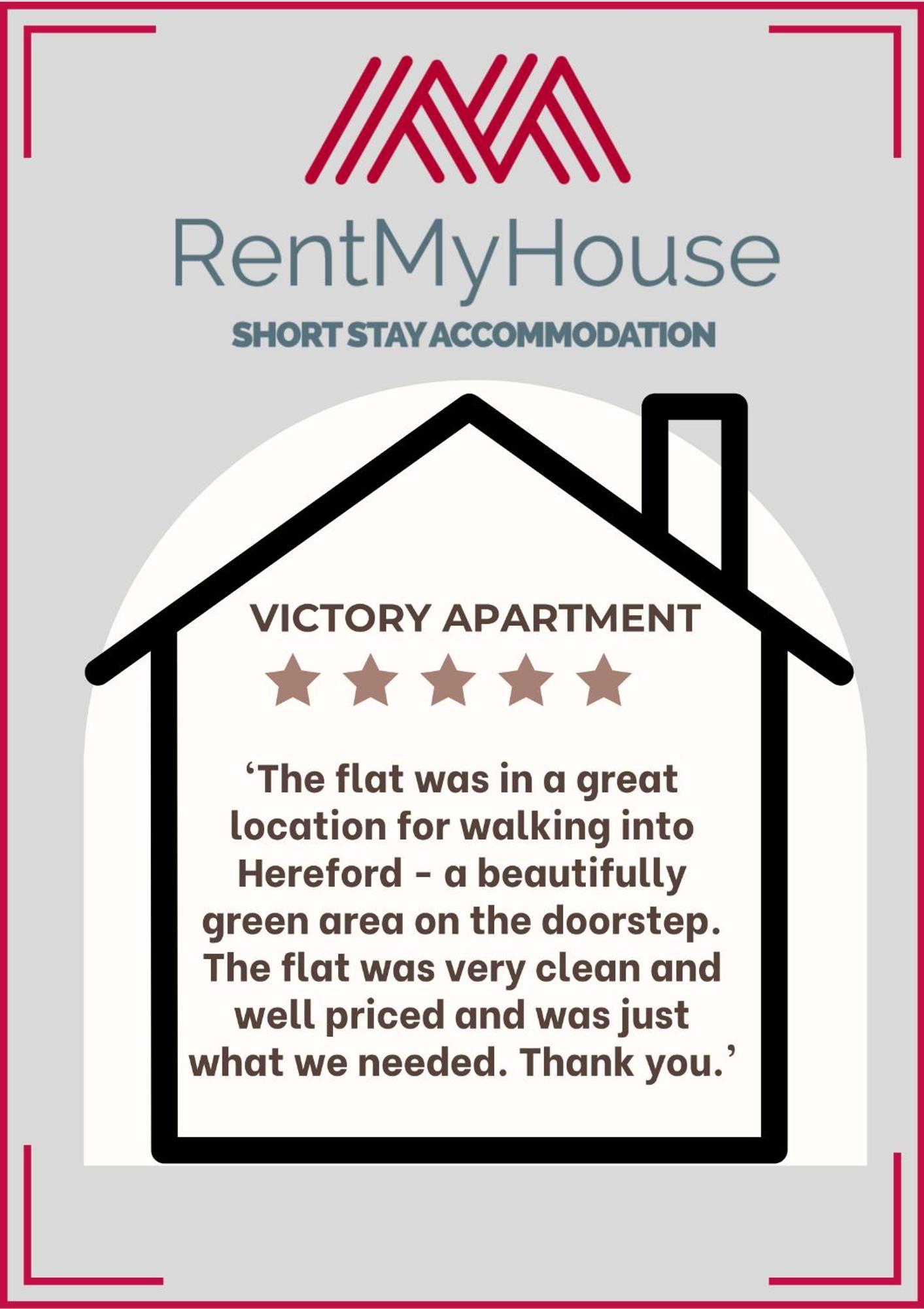 Hereford City - Victory Apartment - Modern Studio In Vibrant Popular Area Of Hereford - Hosted By Rentmyhouse