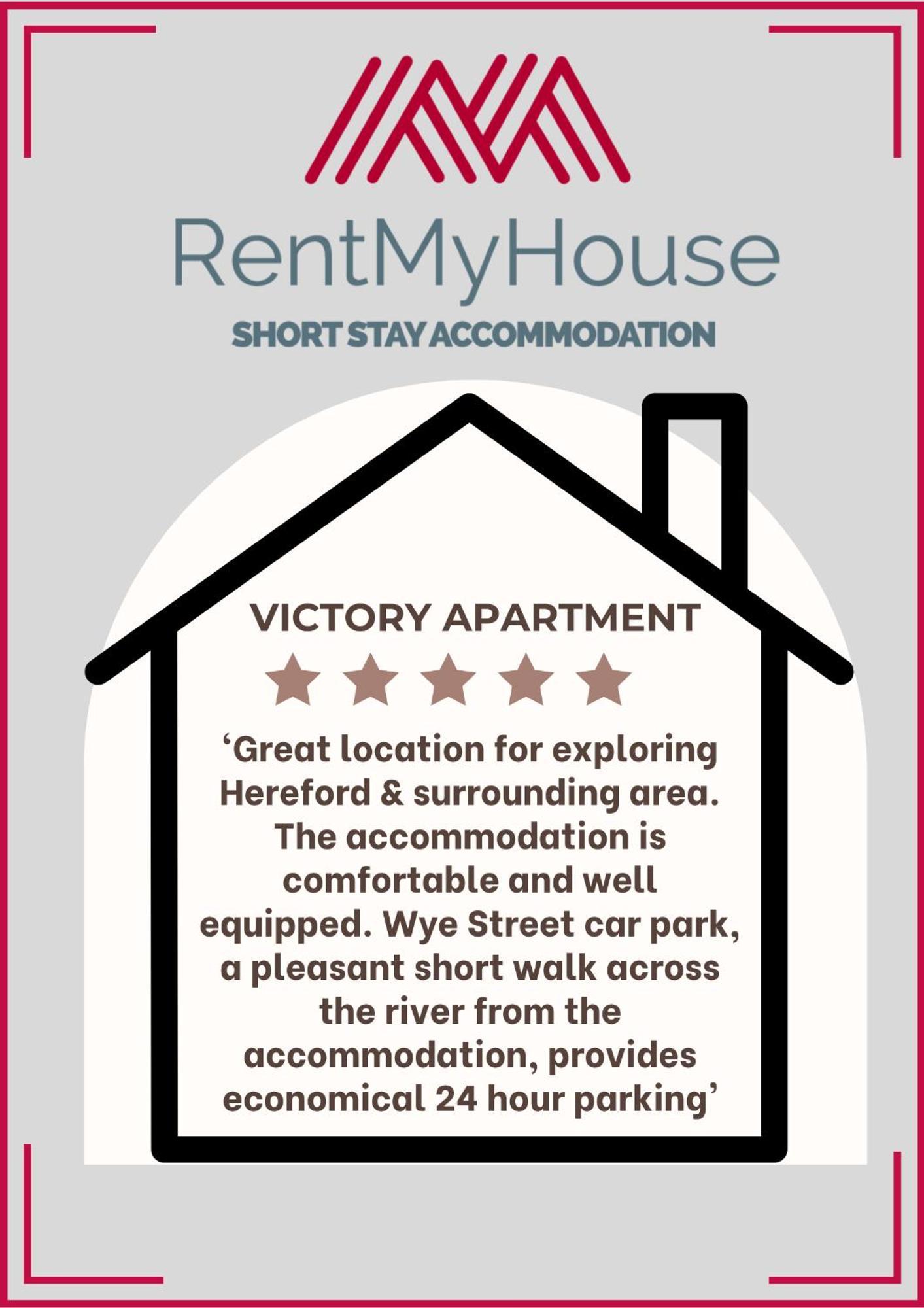 Hereford City - Victory Apartment - Modern Studio In Vibrant Popular Area Of Hereford - Hosted By Rentmyhouse Apartment