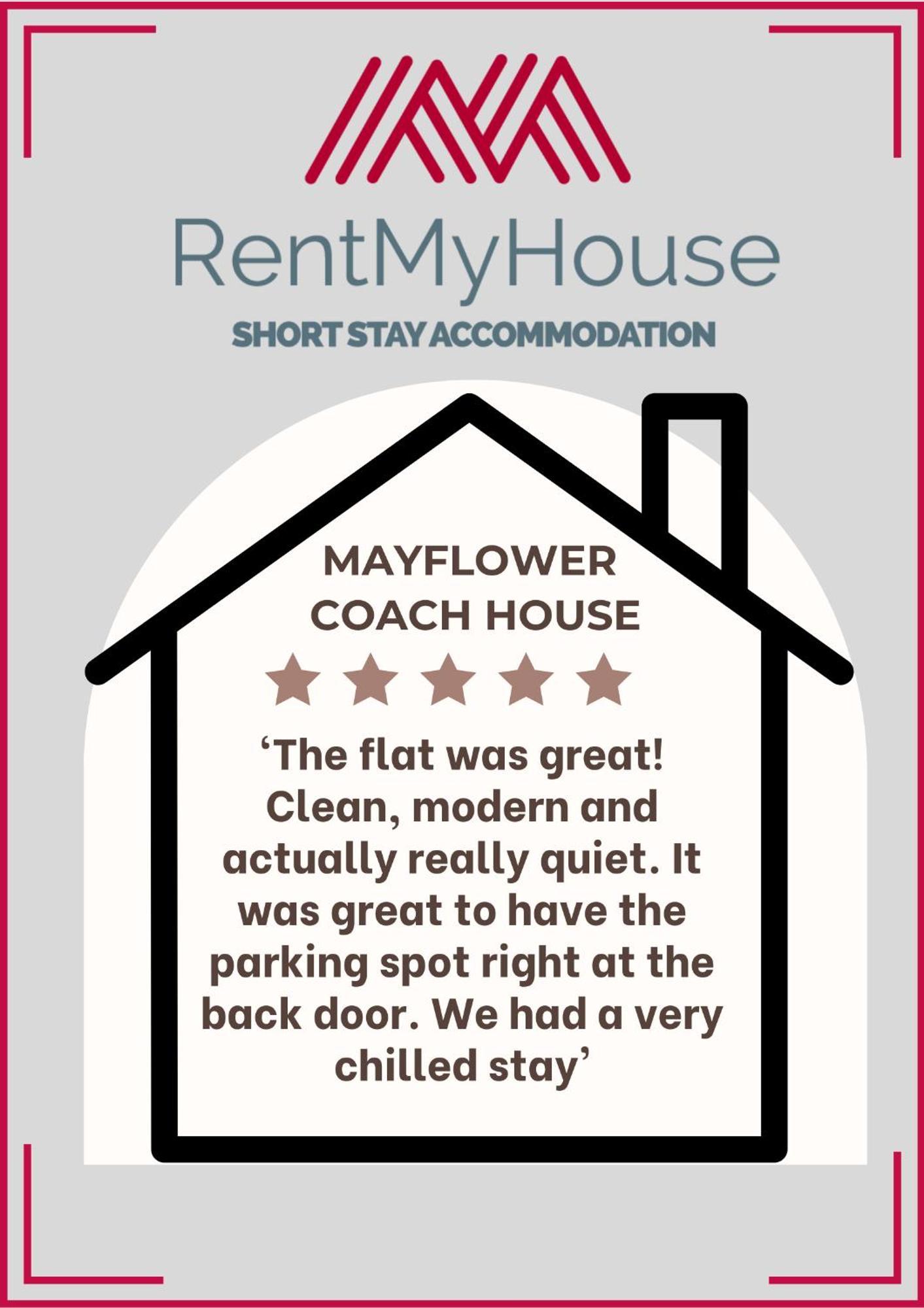 Apartment - Mayflower Coach House, Modern 2 Bedroom With Parking, Located South Of City, Suitable For Small Family, Couple Or Contractors - Sleeps Up To 5 Guests - Hosted By Rentmyhouse
