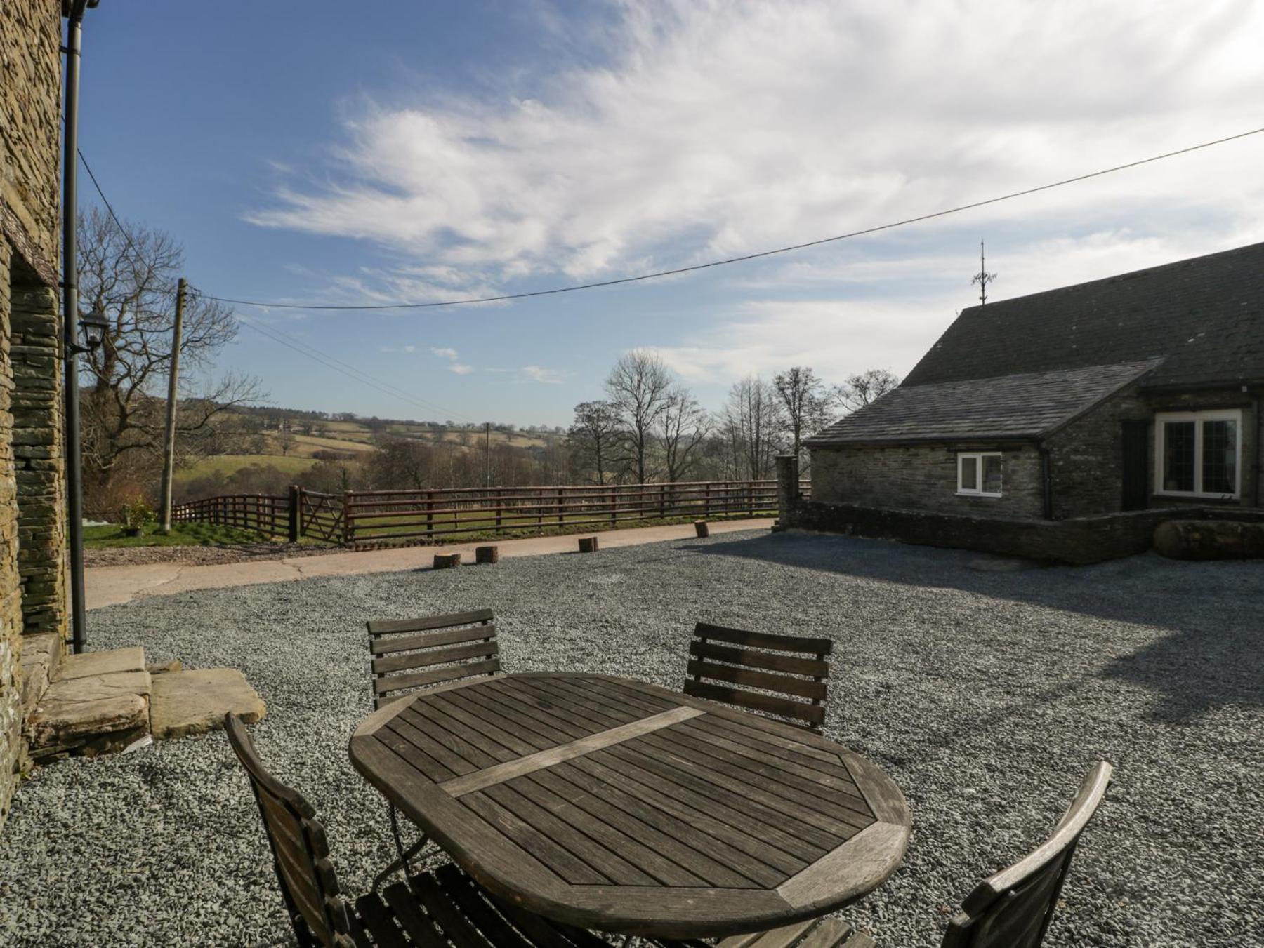White Haywood Barn Holiday home